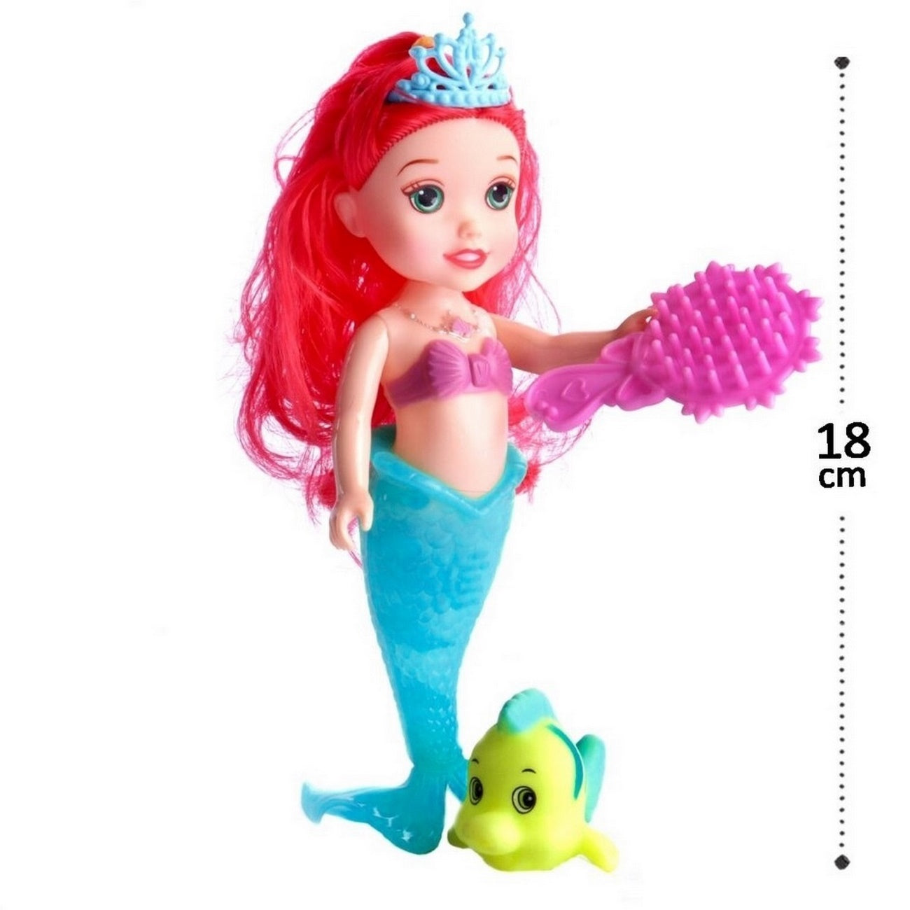 Sirena Muñeca Juguetes Niñas Accesorios Niñas Peinar