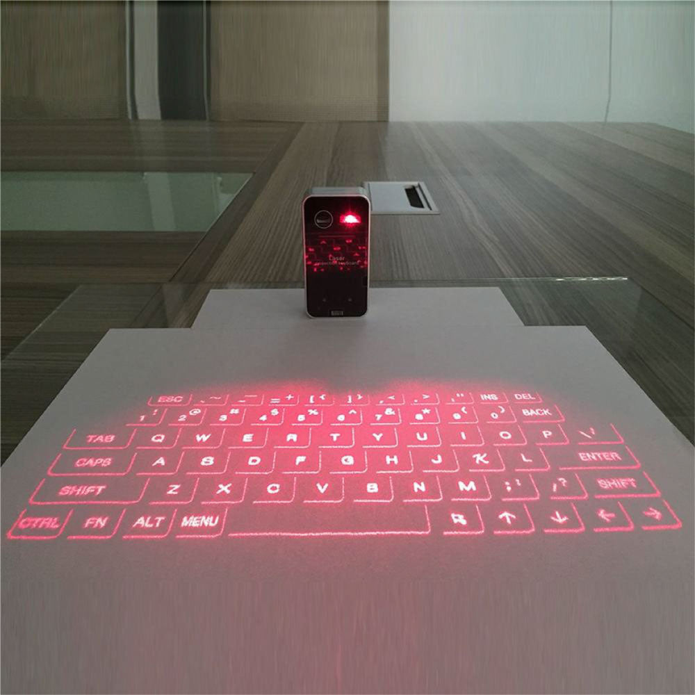 Teclado laser portátil