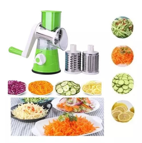 MOLINO RAYADOR TIPO TAMBOR DE FRUTAS Y VERDURAS CON VENTOSA DE SUCCION