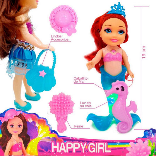 Sirena Muñeca Juguetes Niñas Accesorios Niñas Peinar