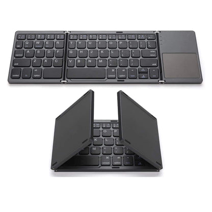 Teclado Bluetooth Plegable Con Touch Pad Mouse
